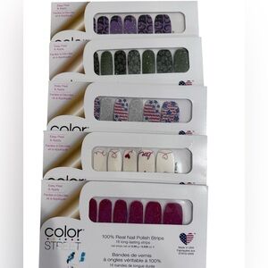 Color Street Nail Polish Strips
Bundle of 5 Sets